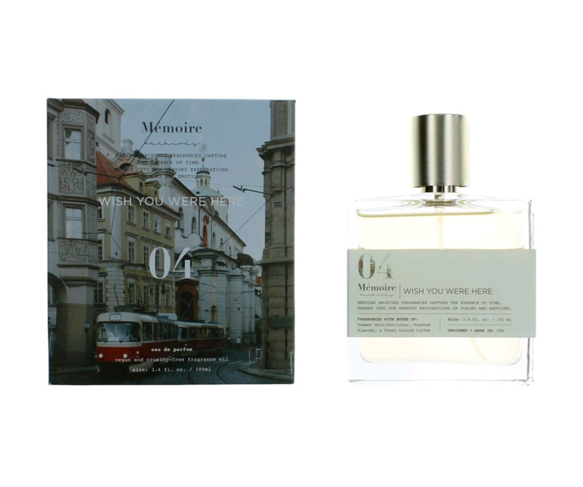 Wish You Were Here by Memoire Archives, 3.4 oz EDP Spray for Unisex