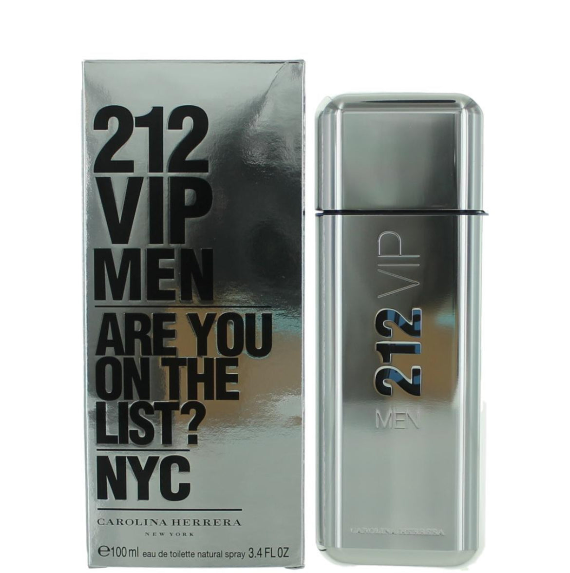 212 VIP by Carolina Herrera, 3.4 oz EDT Spray for Men