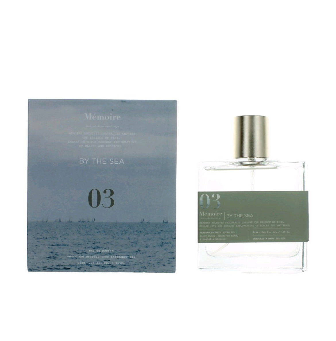 By The Sea by Memoire Archives, 3.4 oz EDP Spray for Unisex