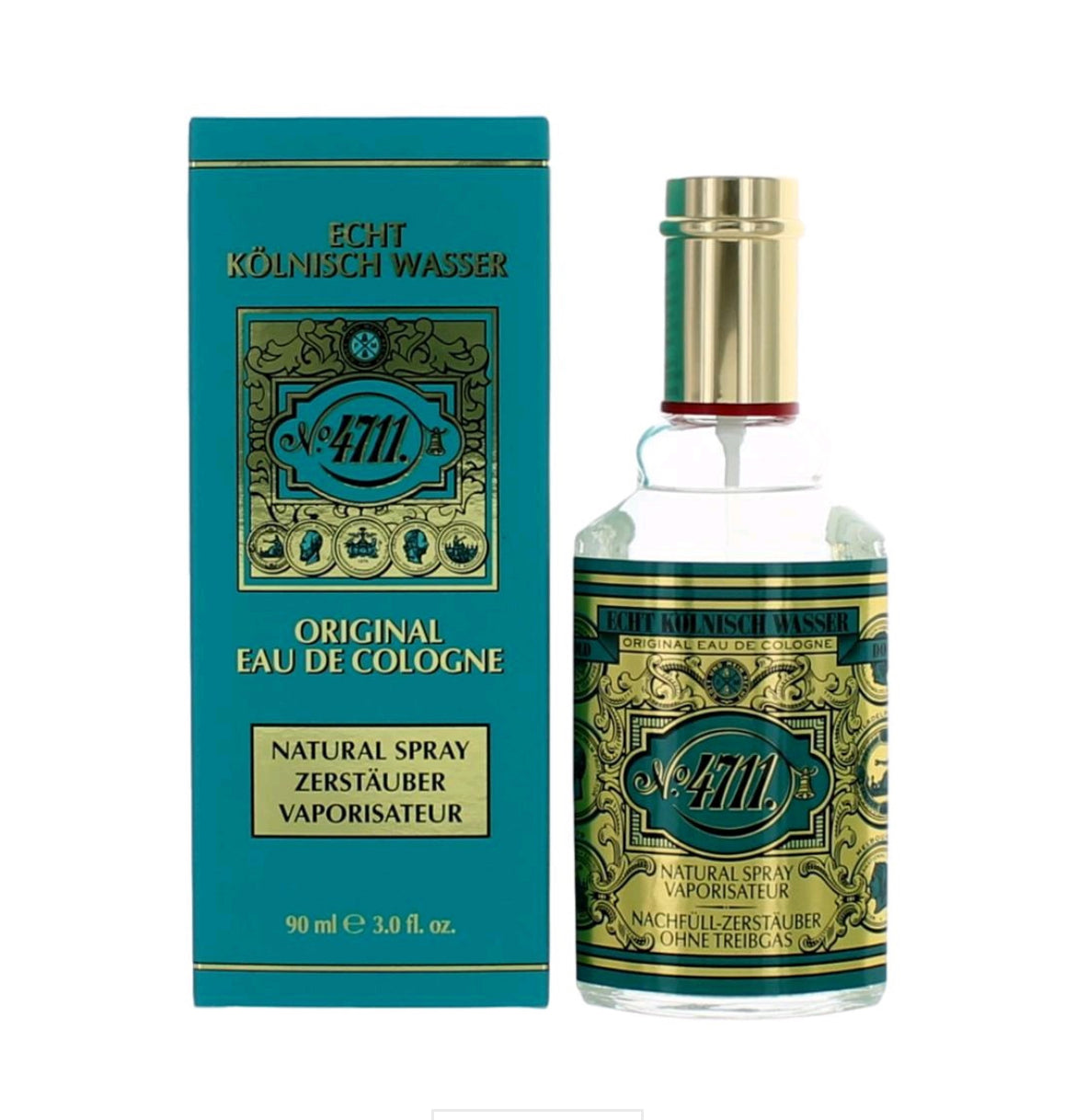 4711 by Muelhens, 3 oz Eau De Cologne Spray UNISEX