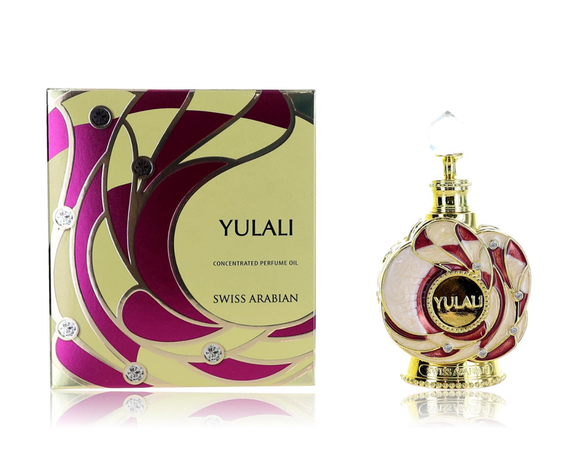 Yulali by Swiss Arabian, 0.5 oz Concentrated Perfume Oil for Women