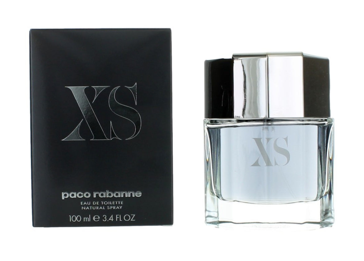 XS Grey by Paco Rabanne, 3.4 oz EDT Spray for Men
