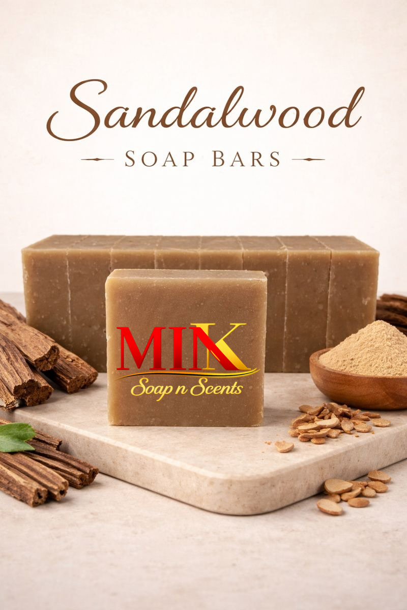 Sandalwood
- SOAP BARS