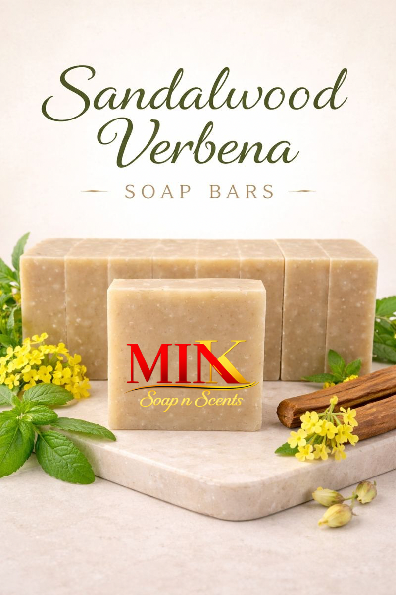 Sandalwood
Verbena
SOAP BARS