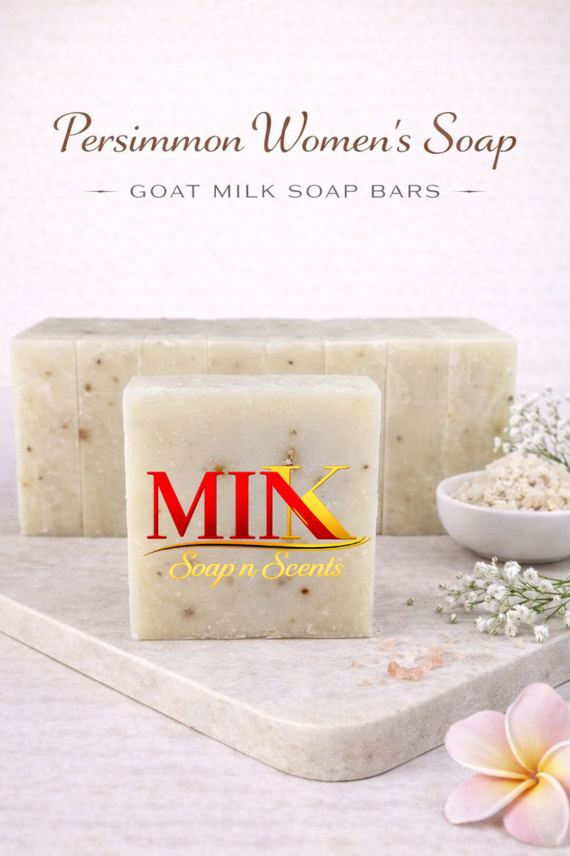 Persimmon Women's Soap
- GOAT MILK SOAP BARS -