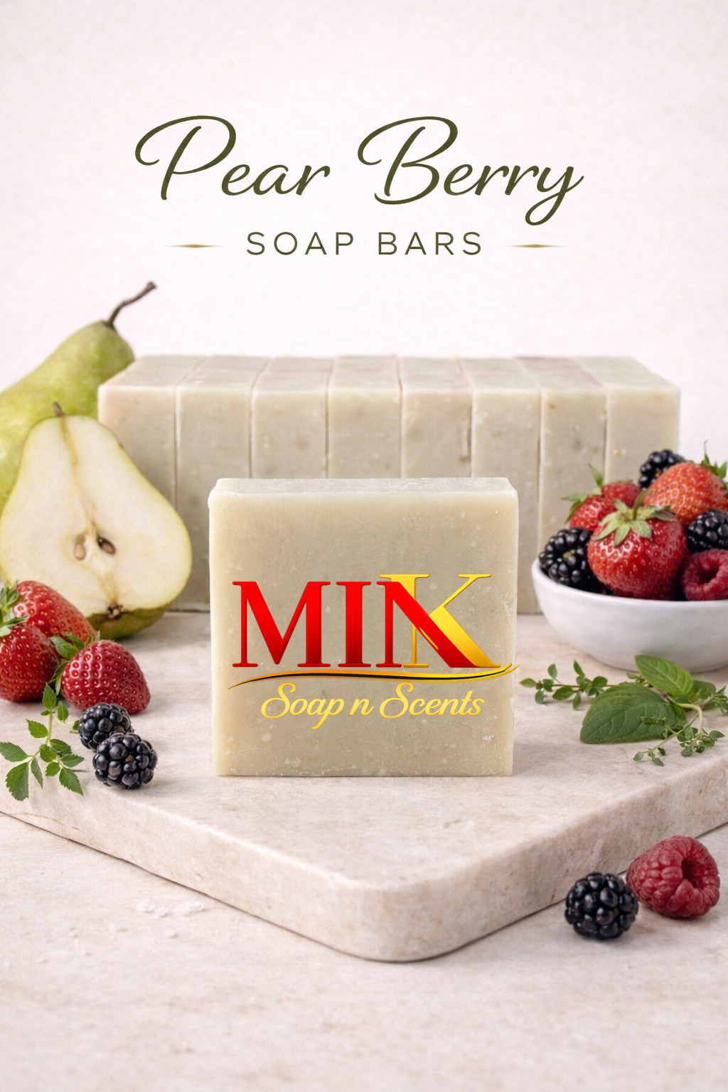 Pear Berry
SOAP
BARS