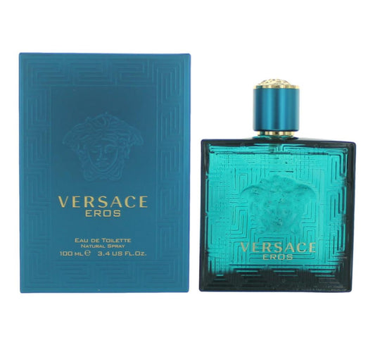 Eros by Versace, 3.4 oz EDT Spray for Men