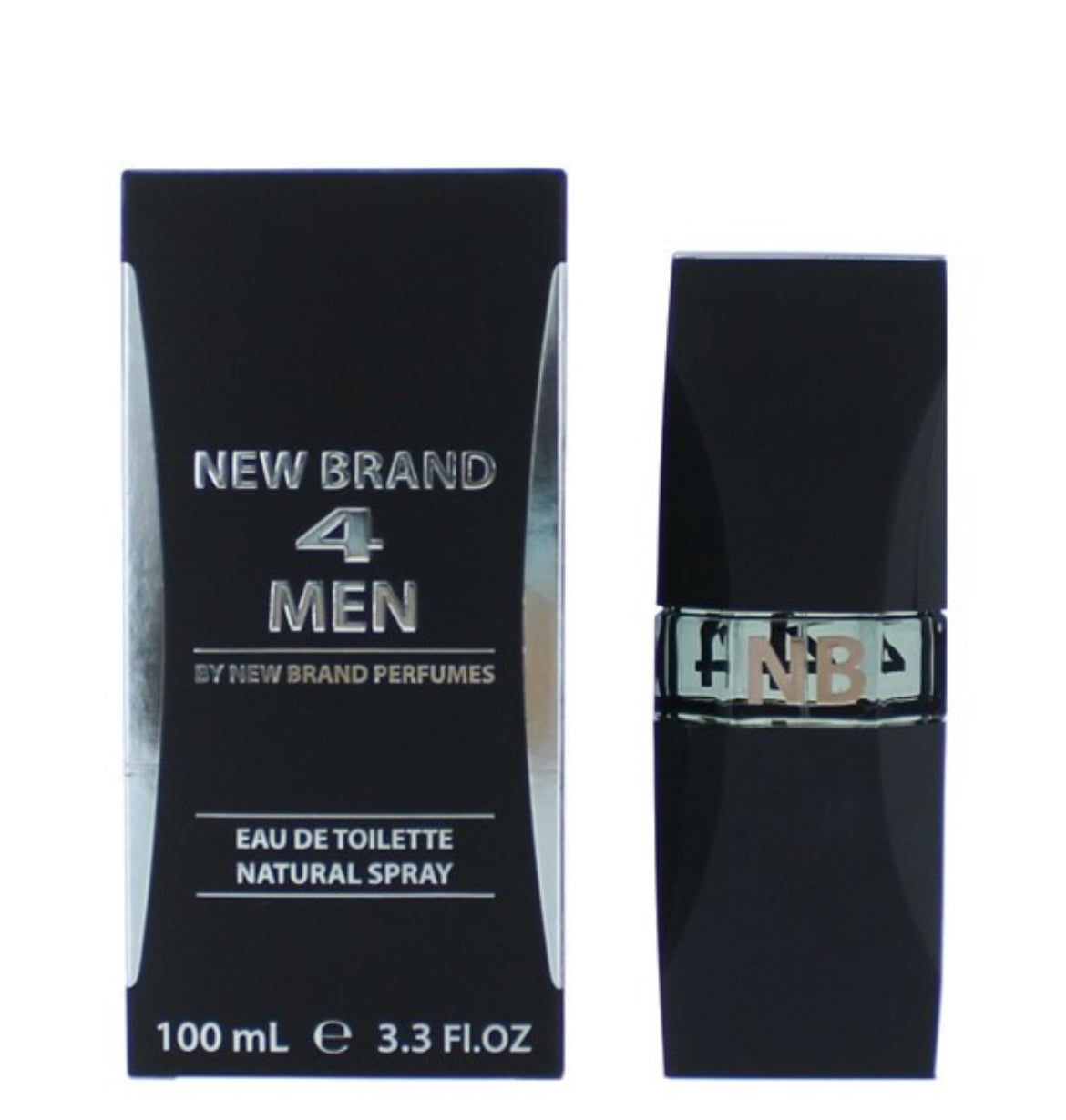 4 Men by New Brand, 3.3 oz EDT Spray for Men