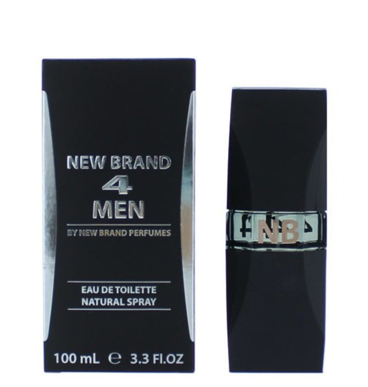 4 Men by New Brand, 3.3 oz EDT Spray for Men