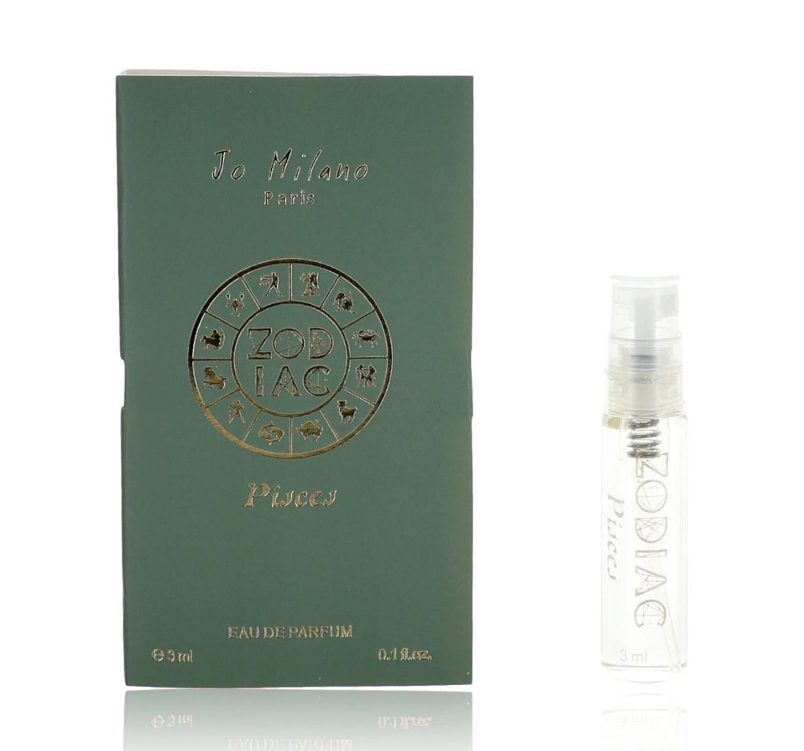 Zodiac Pisces by Jo Milano, 0.1 oz EDP Spray for Unisex Sample