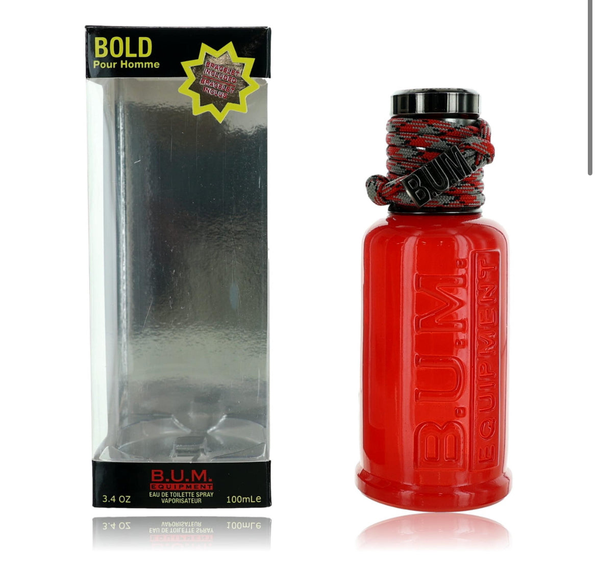 Bold by B.U.M. Equipment, 3.4 oz EDT Spray for Men