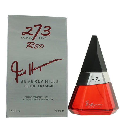 273 Red by Fred Hayman, 2.5 oz Eau De Cologne Spray for Men