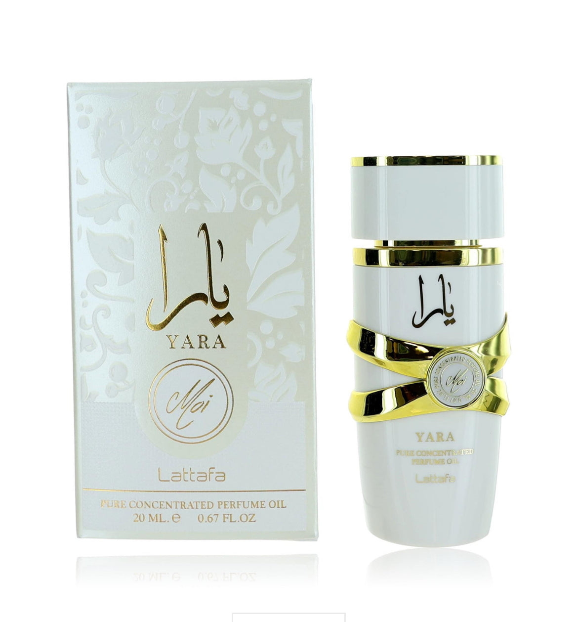 Yara Moi by Lattafa, 0.67 oz Concentrated Perfume Oil for Women