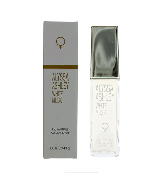 White Musk by Alyssa Ashley, 3.4oz Eau Parfumee Cologne Spray women
