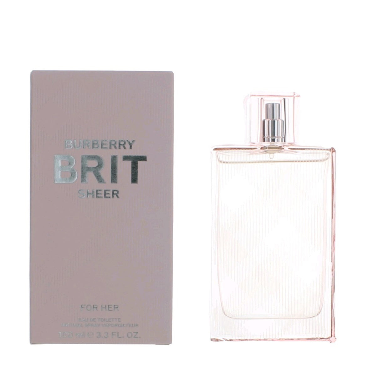Brit Sheer by Burberry, 3.3 oz EDT Spray for Women