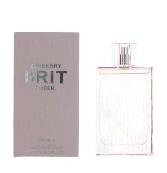 Brit Sheer by Burberry, 3.3 oz EDT Spray for Women