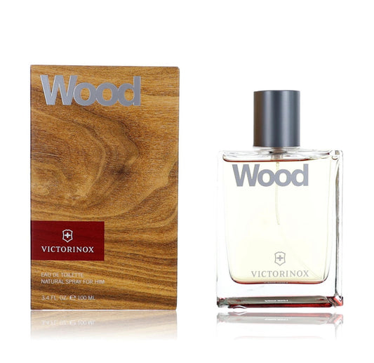Wood by Swiss Army, 3.4 oz EDT Spray for Men